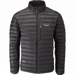 Rab Mens Microlight Jacket Black/Shark